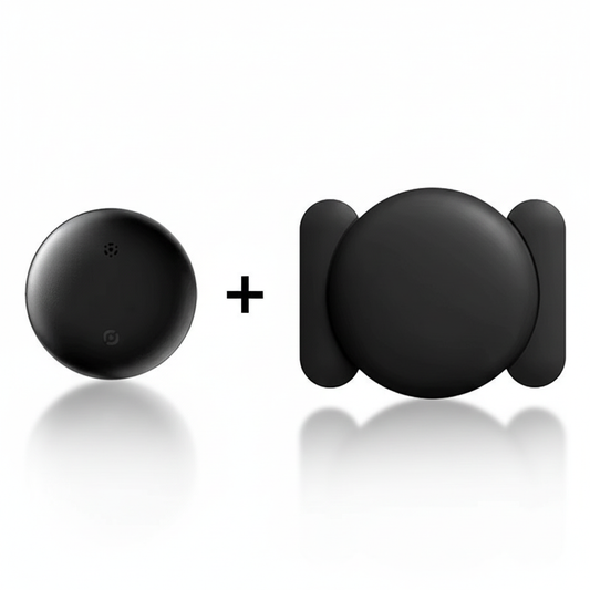 Magnetic Smart Tracker for Android – Your Ultimate GPS Solution for Lost Items, Waterproof & Shockproof Alternative to AirTags with Protective Case